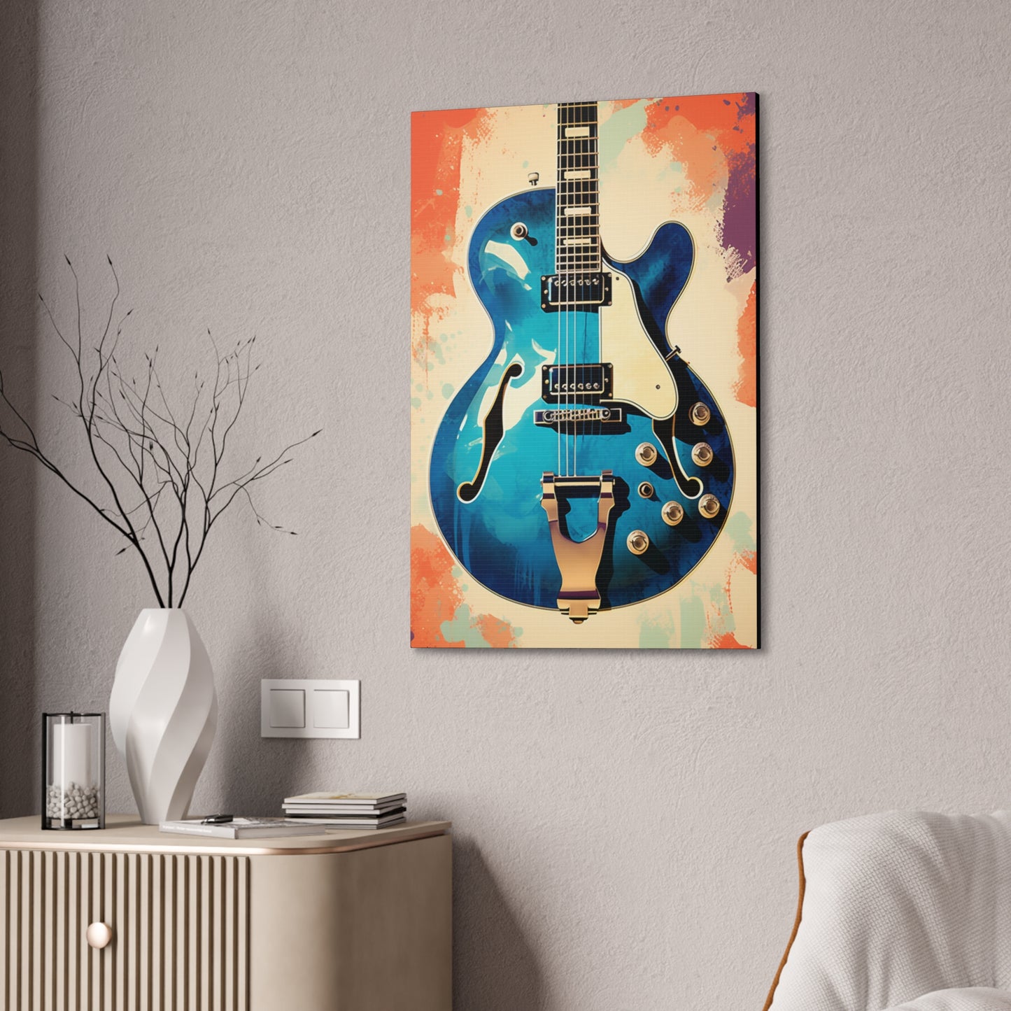 Let Her Riff Canvas