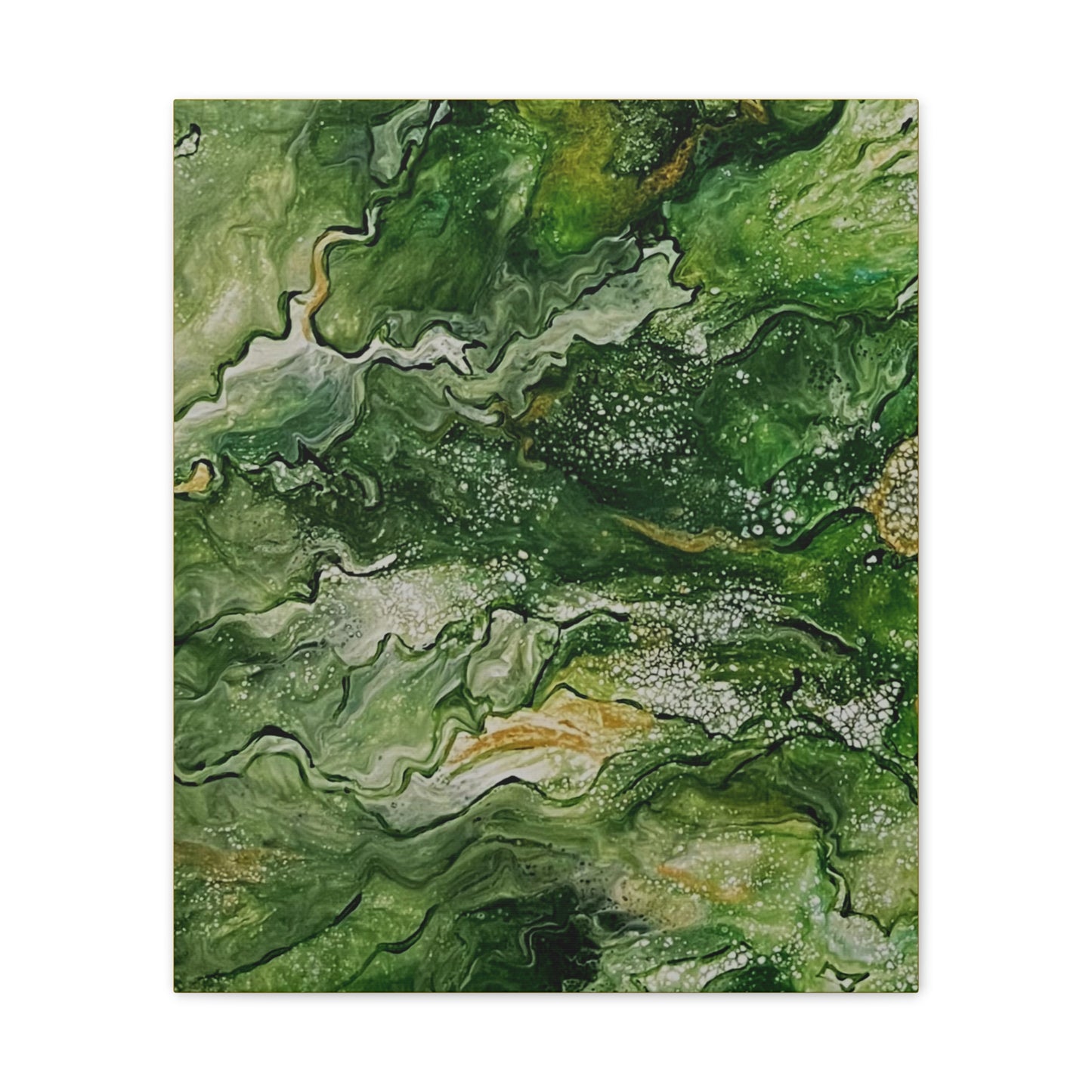 Emerald Oasis Canvas Print, 0.75"