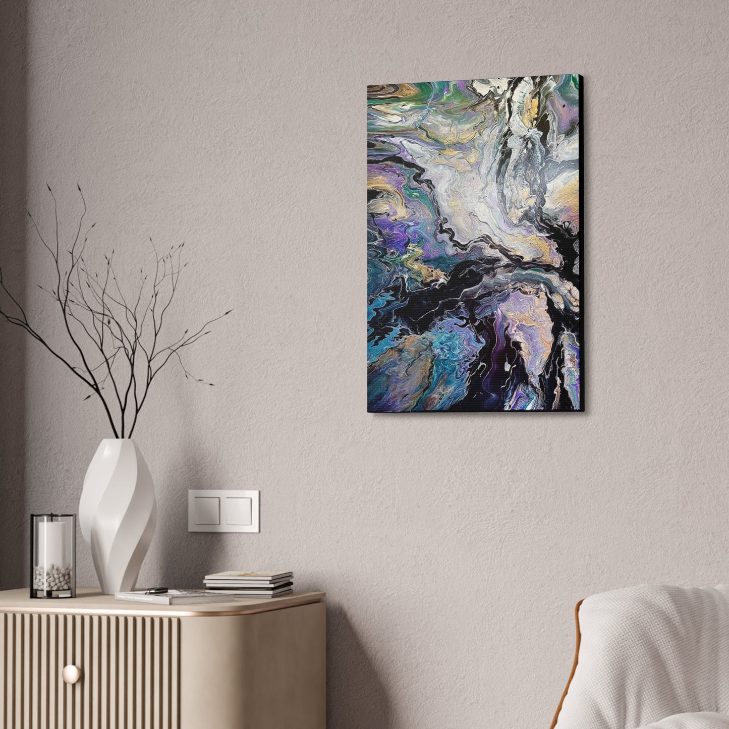 Nebulous Serenity Canvas