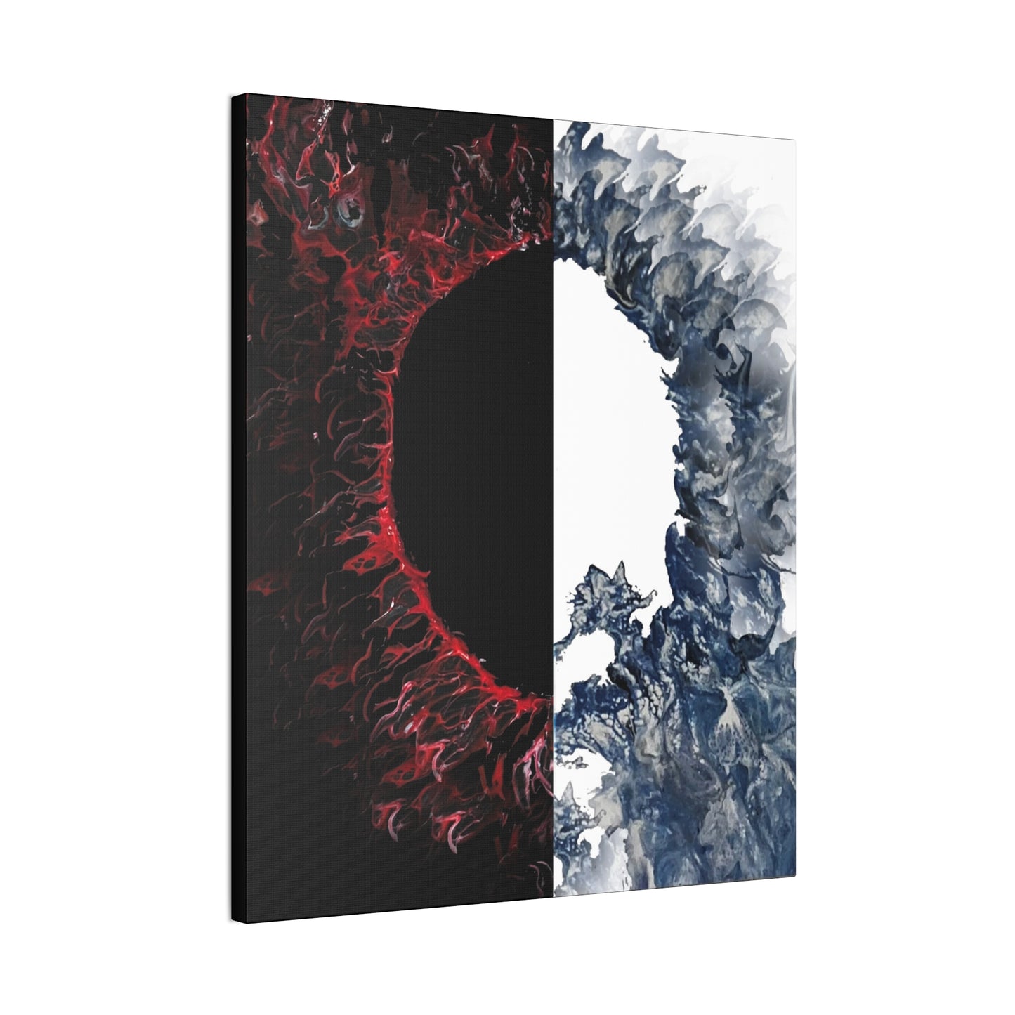 Ying and Yang Eclipse Canvas