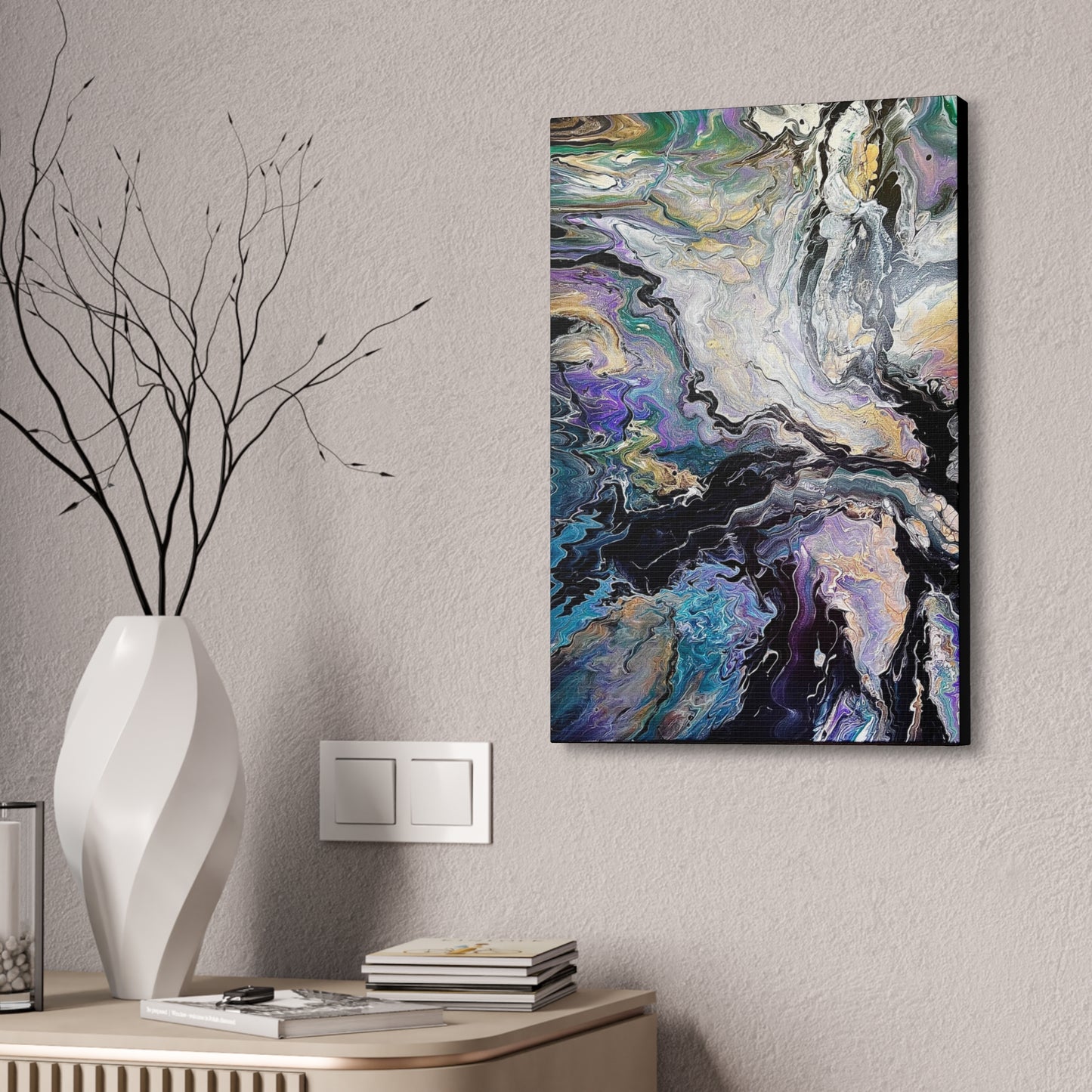Nebulous Serenity Canvas