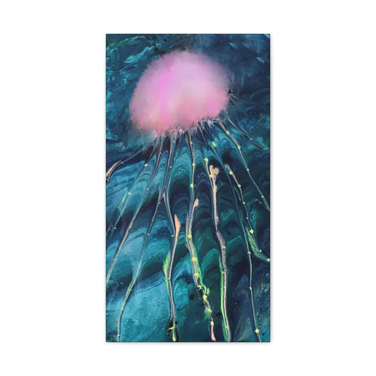 Nebula Bloom Canvas