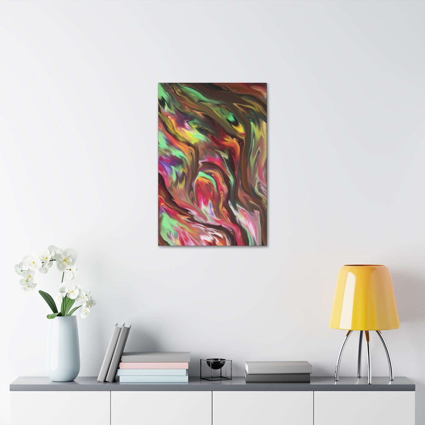 Jungle Rhythm Canvas Print Stretched, 1.5''