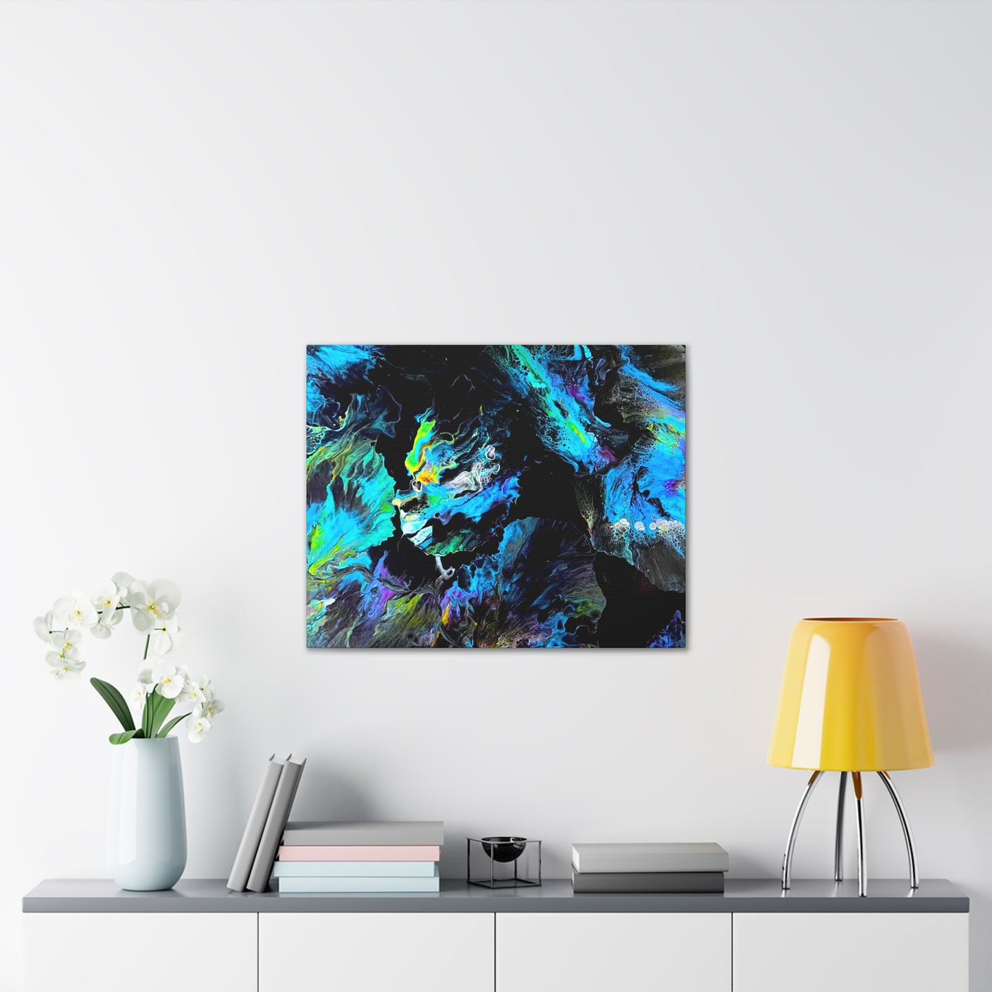 Sea of Serenity stretched canvas print