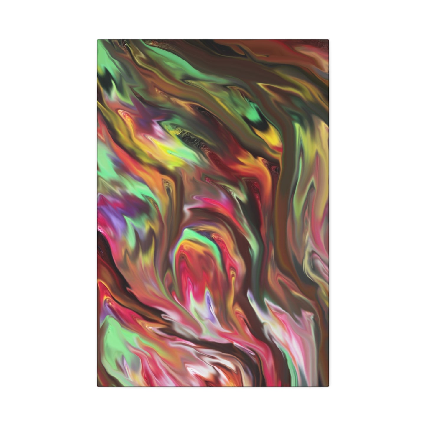 Jungle Rhythm Canvas Print Stretched, 1.5''