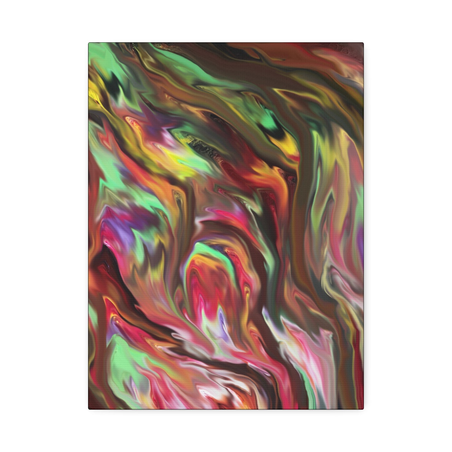 Jungle Rhythm Canvas Print Stretched, 1.5''