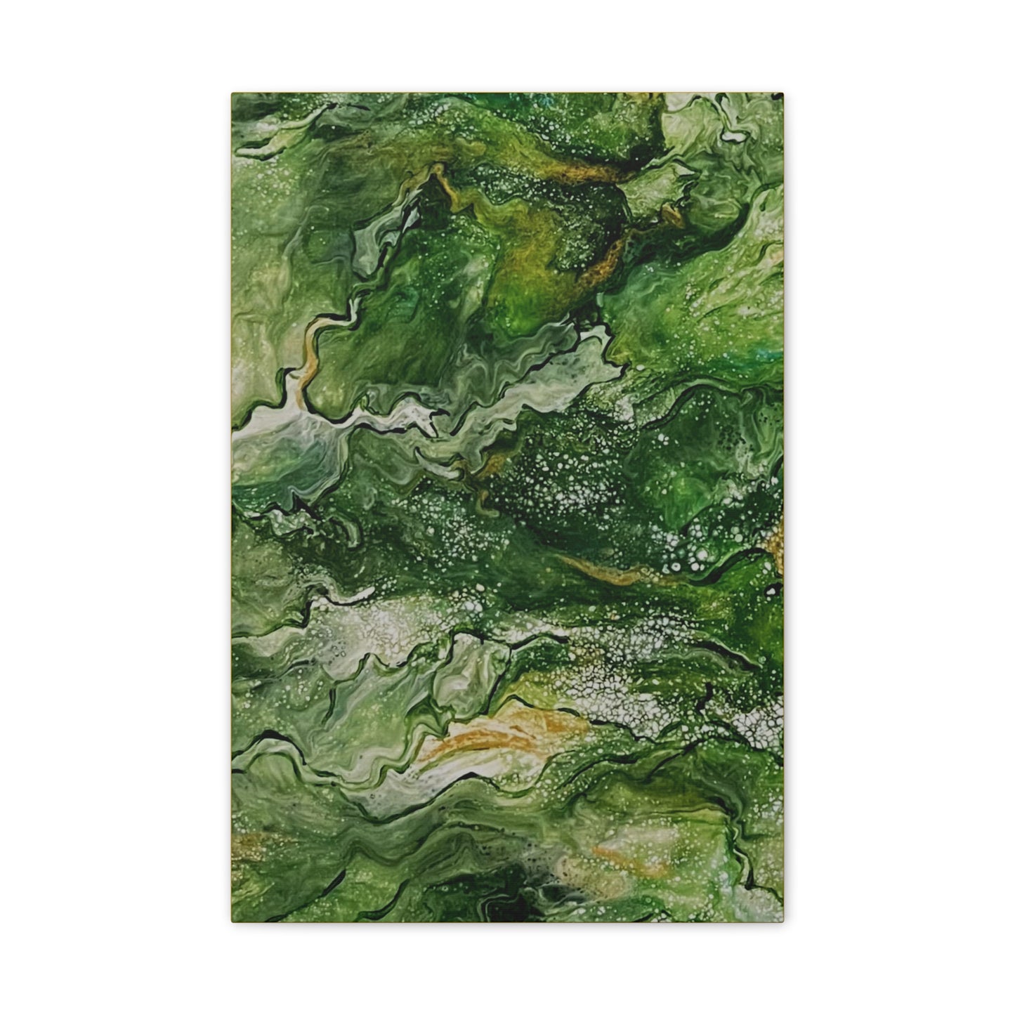 Emerald Oasis Canvas Print, 0.75"