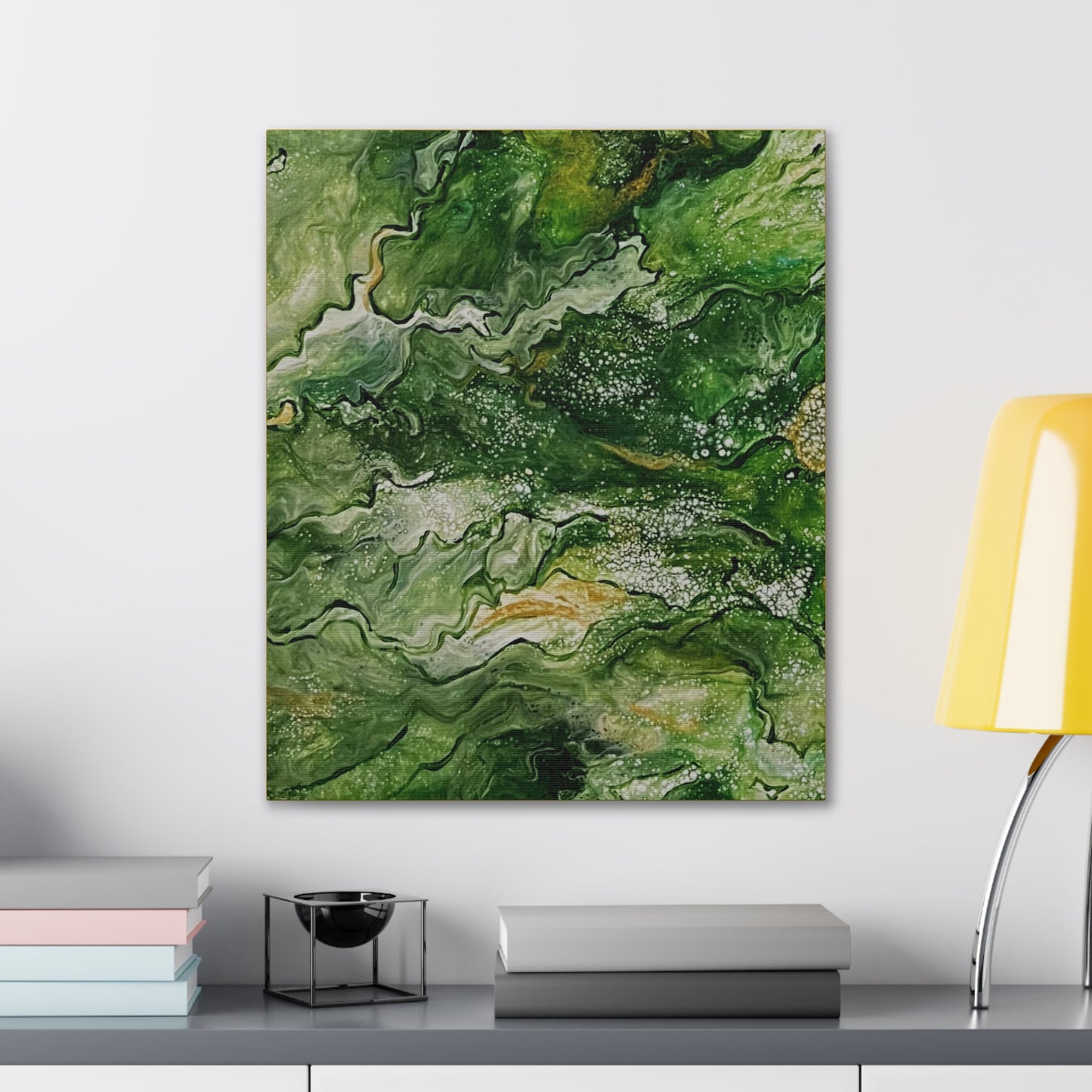 Emerald Oasis Canvas Print, 0.75"