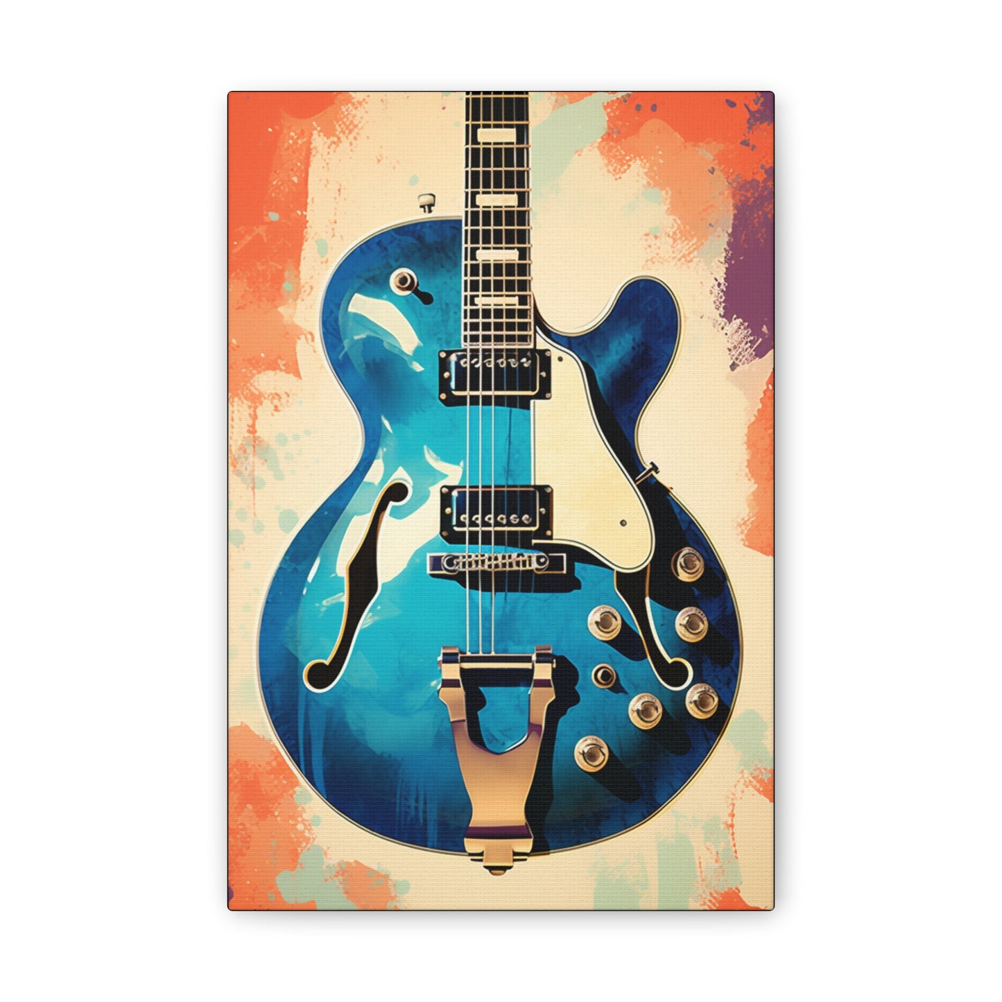Let Her Riff Canvas
