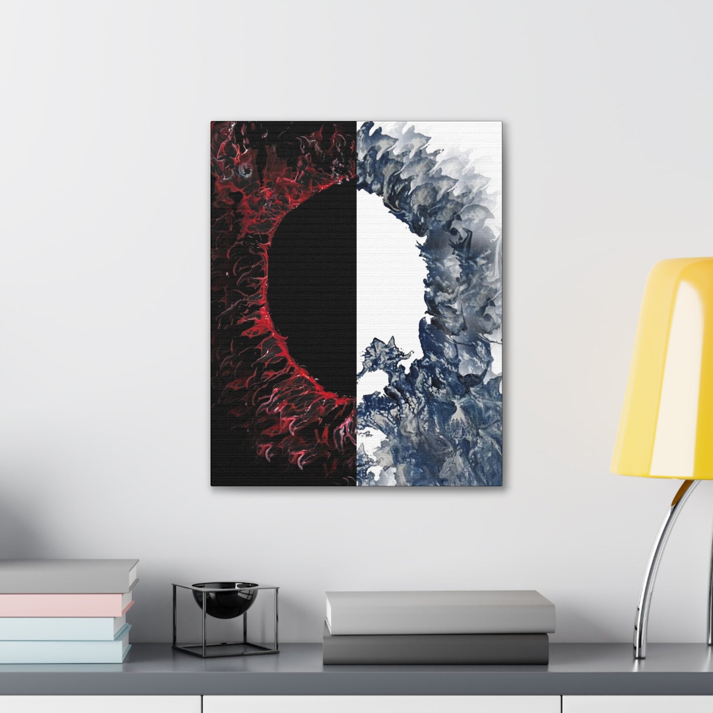 Ying and Yang Eclipse Canvas