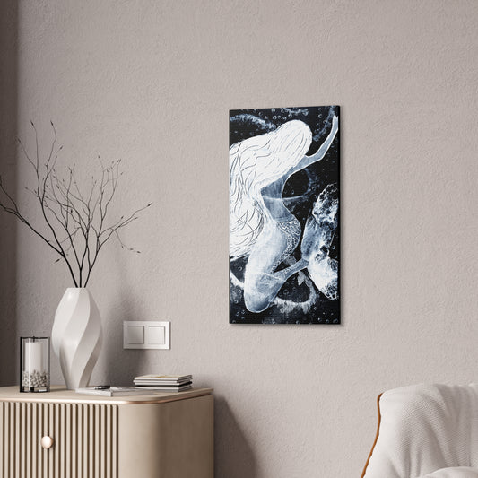 Mermaid's Embrace Canvas