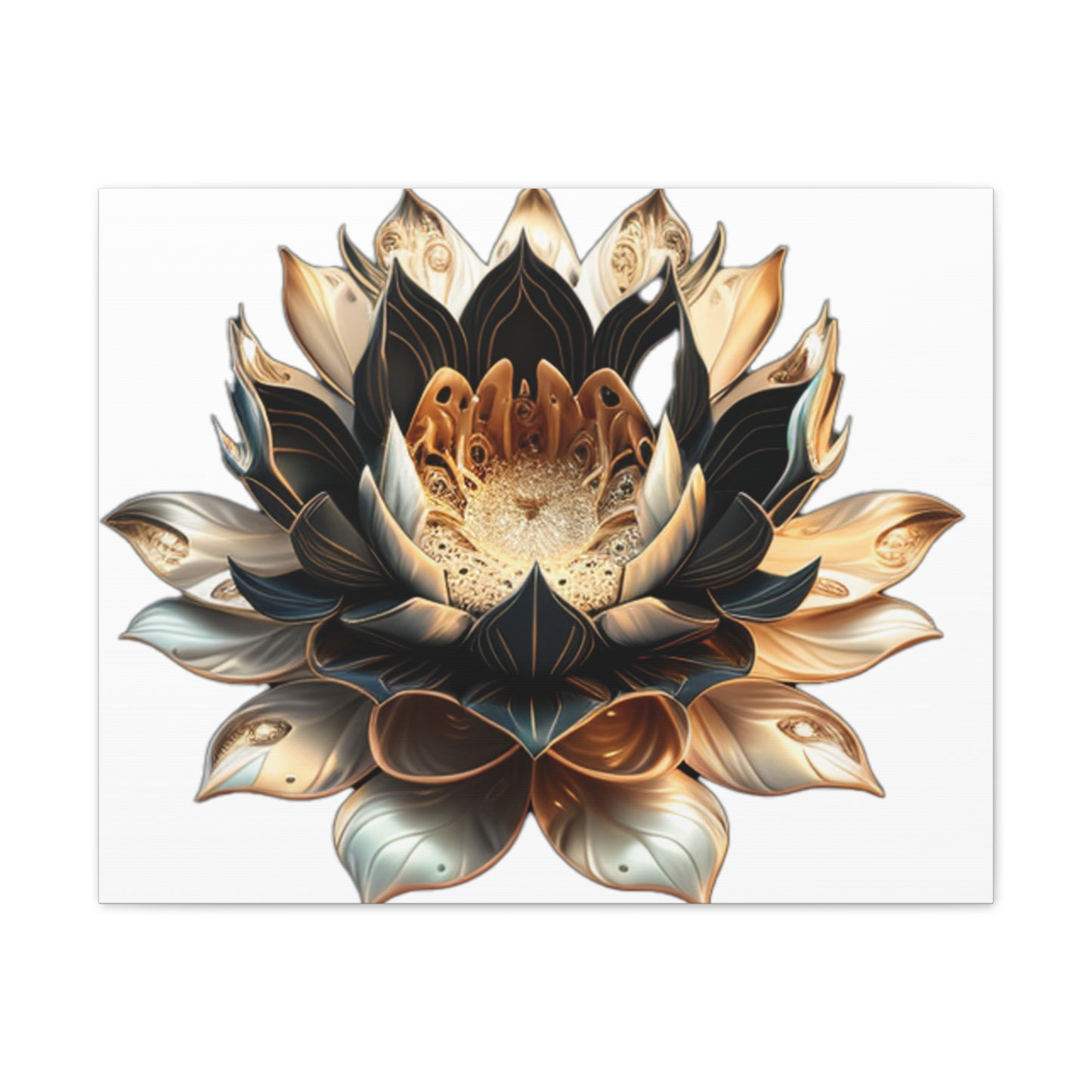 Lotus Awakening Canvas Print