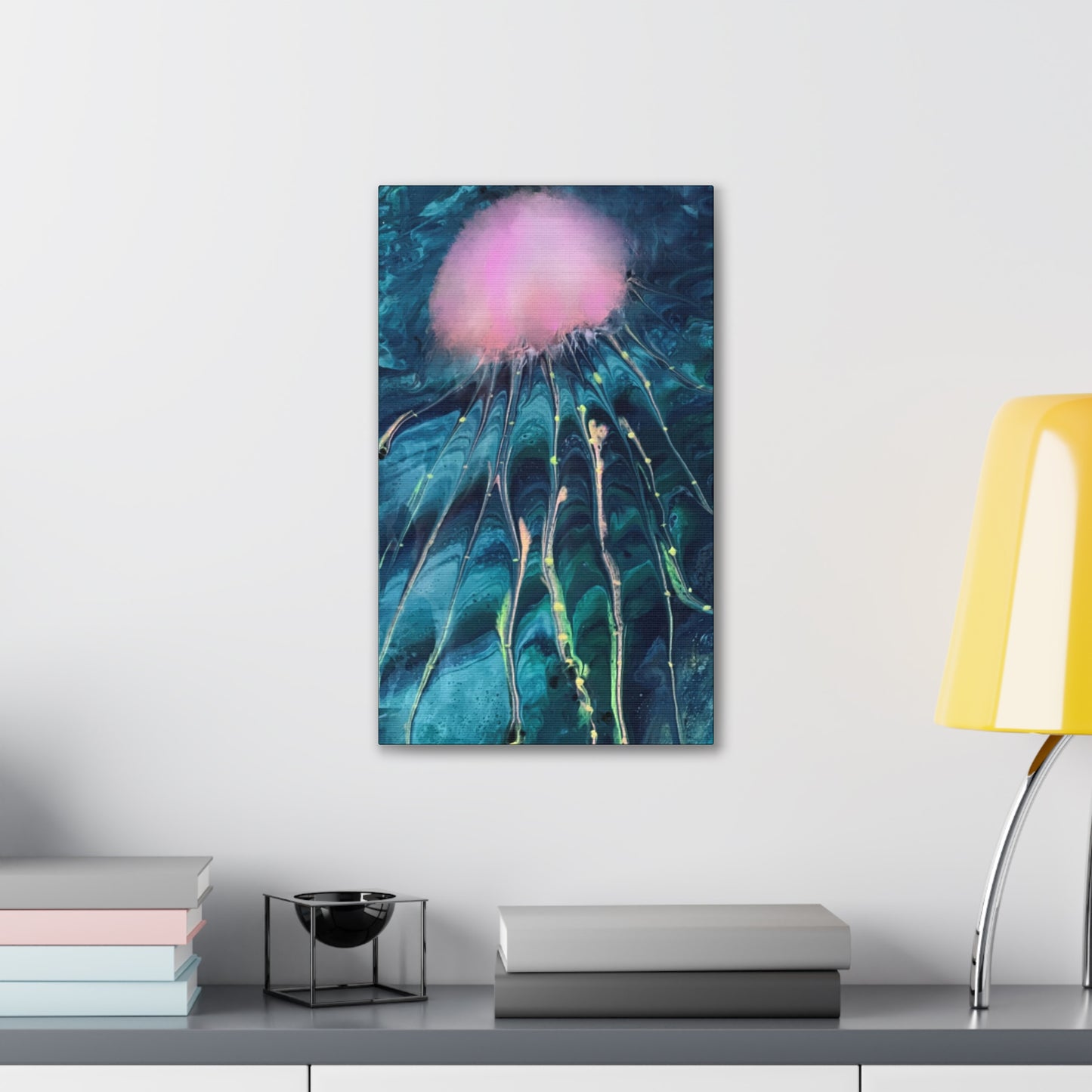 Nebula Bloom Canvas
