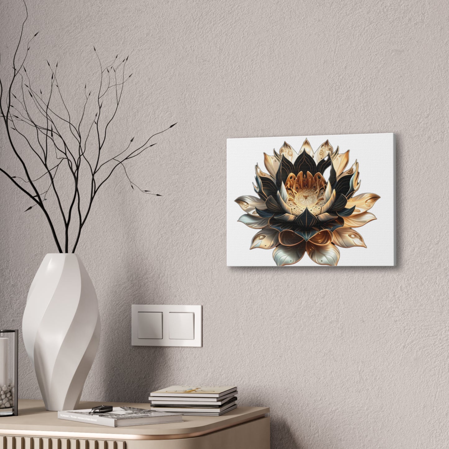Lotus Awakening Canvas Print