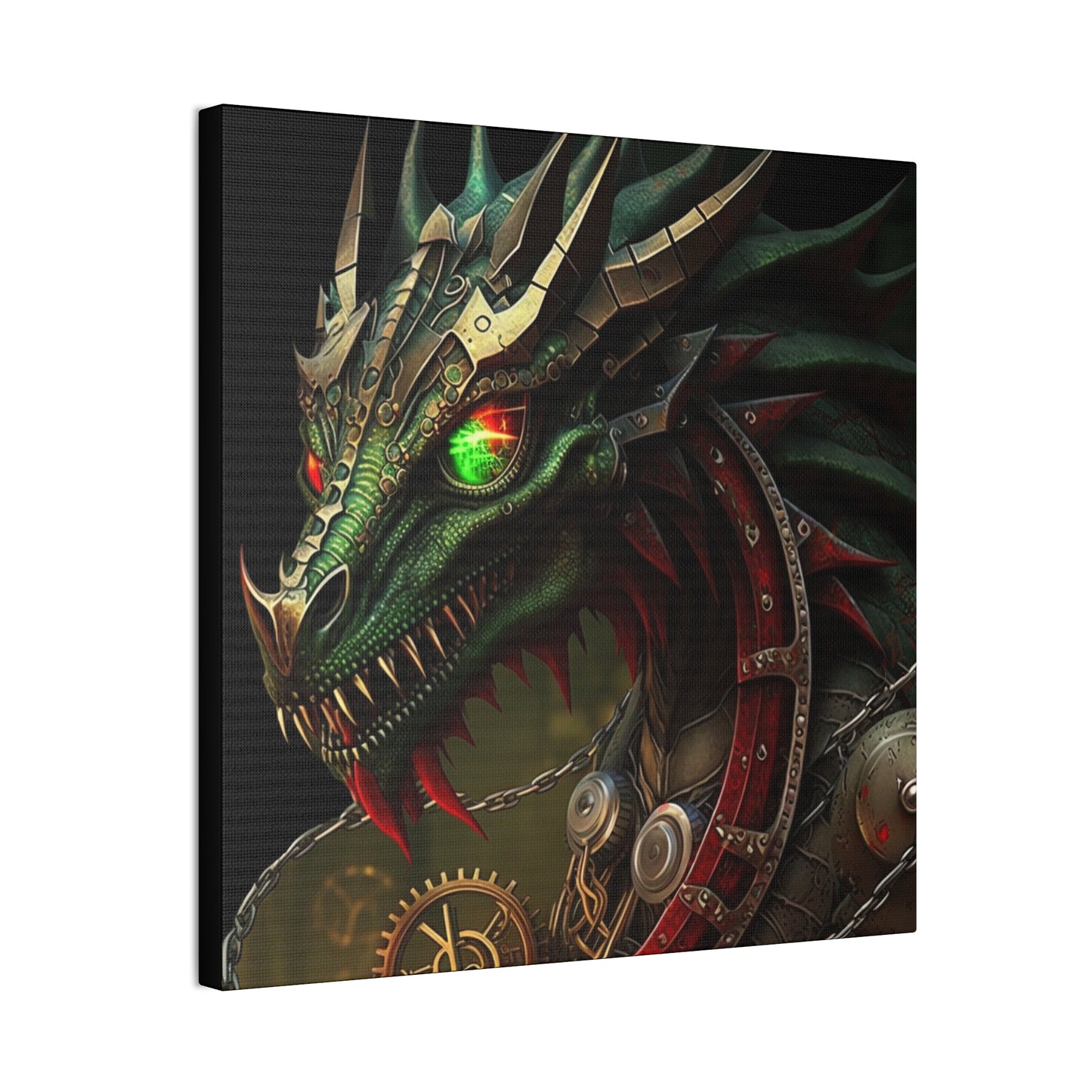 Mechanical Wyrm Canvas