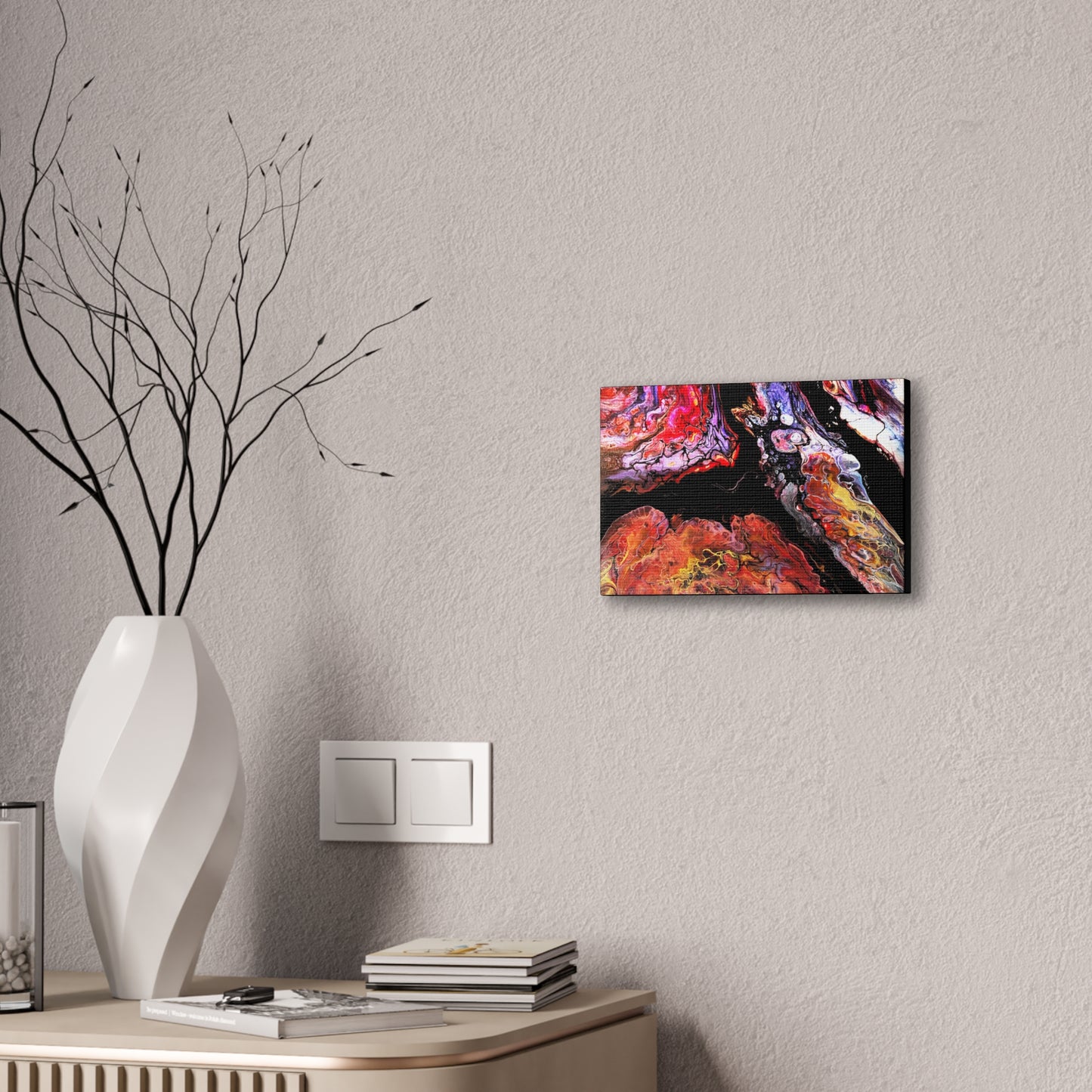 Vibrant X Ray Canvas