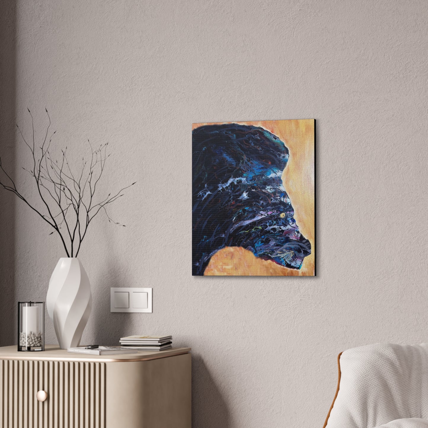 Midnight Beast Canvas