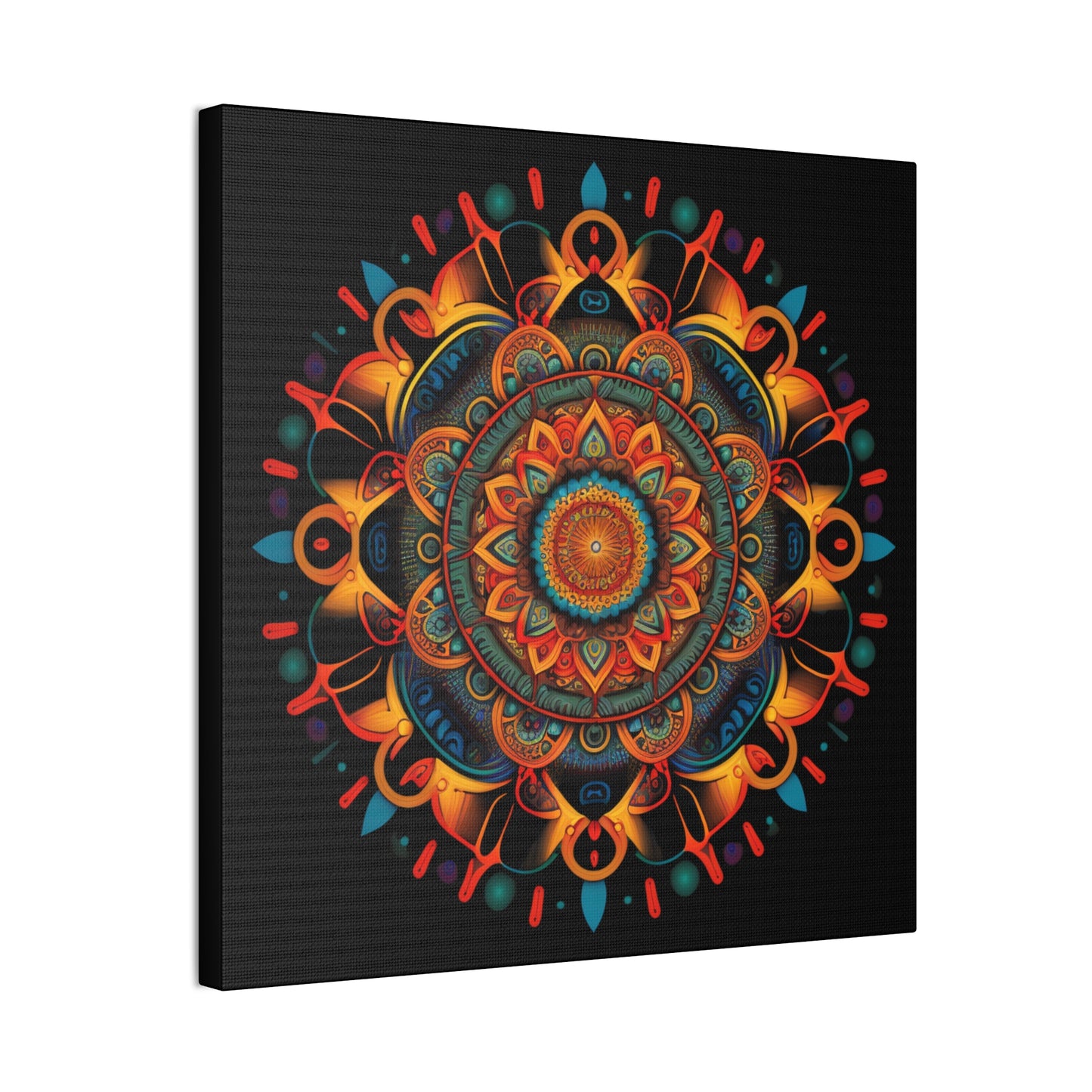 Zen and Zany Boho Canvas Print