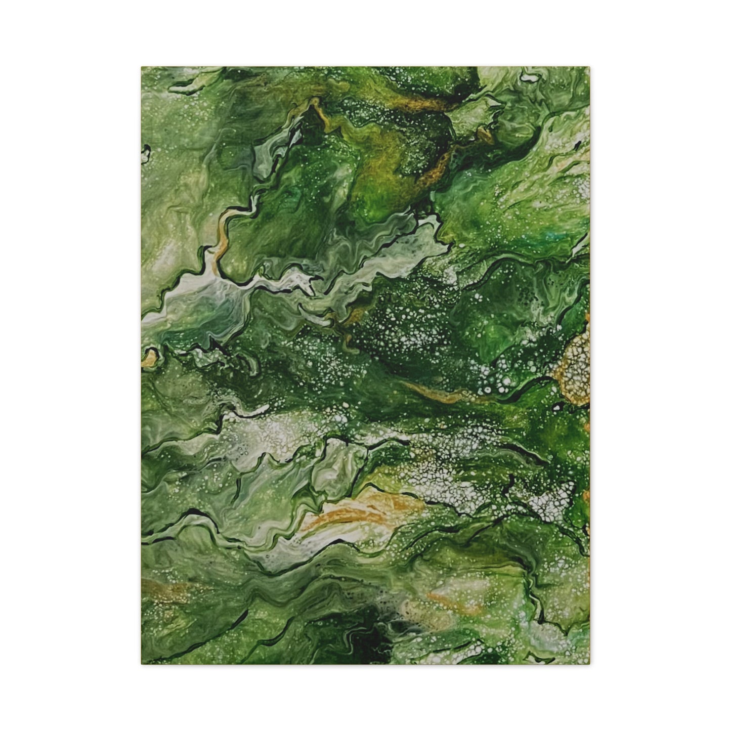 Emerald Oasis Canvas Print, 0.75"