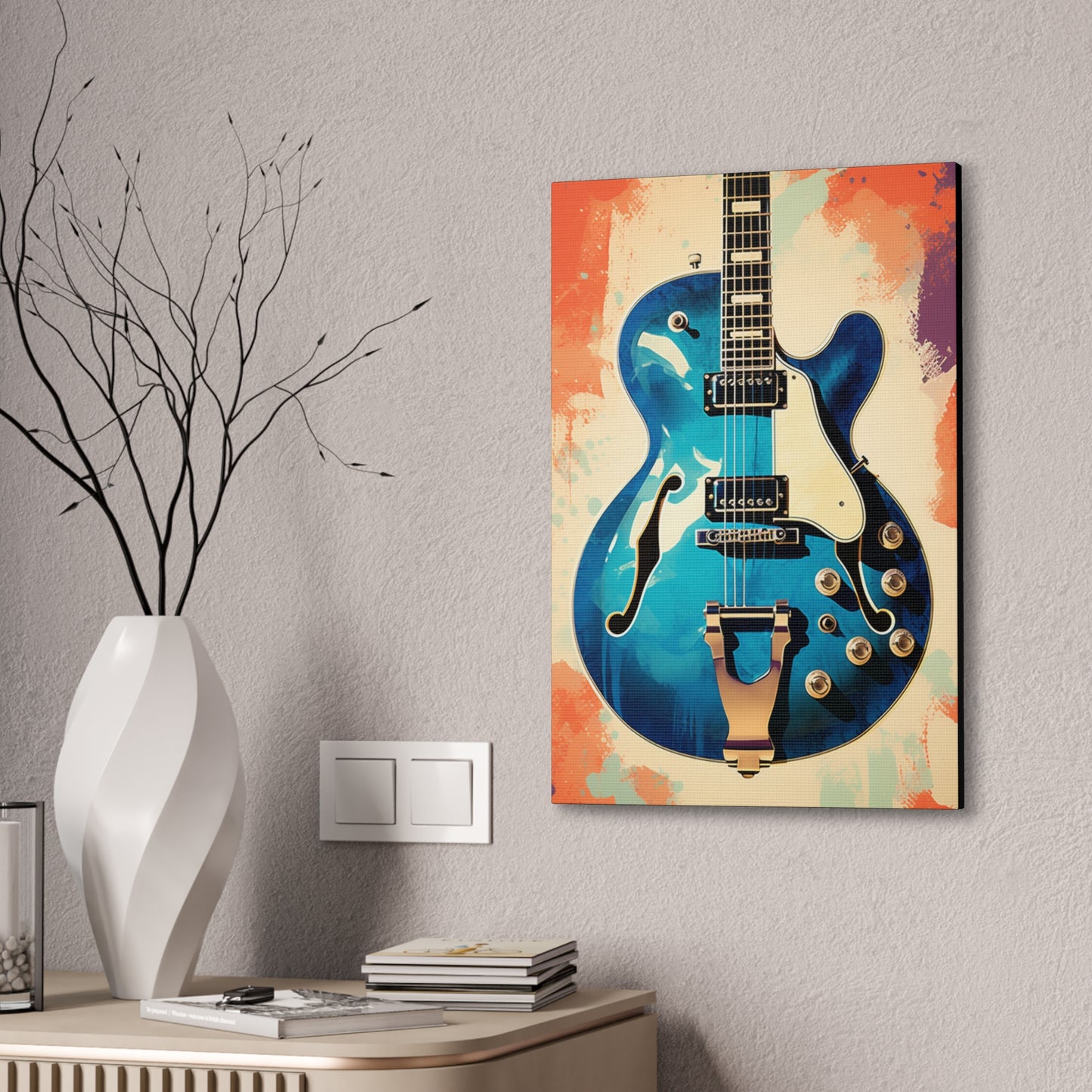 Let Her Riff Canvas