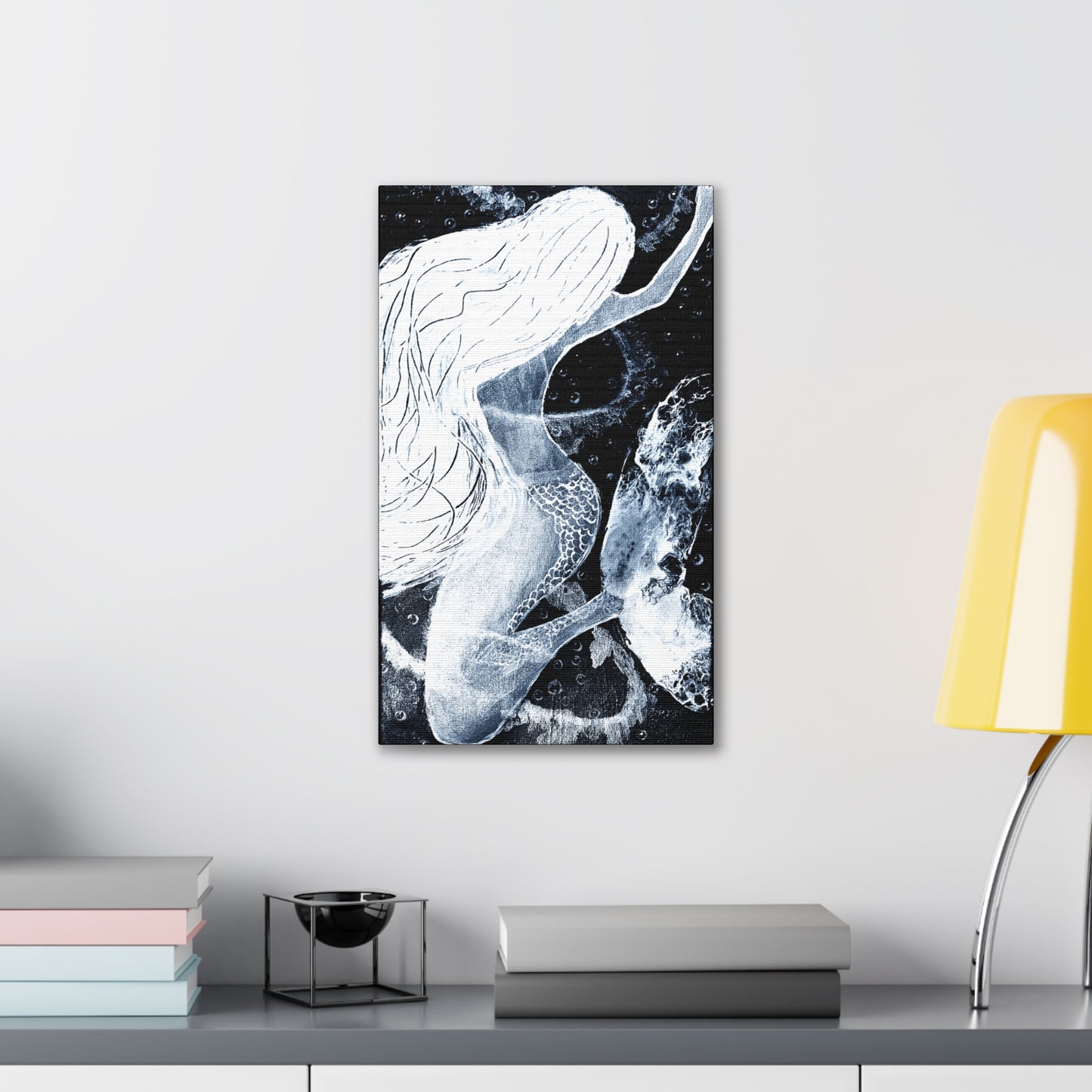 Mermaid's Embrace Canvas