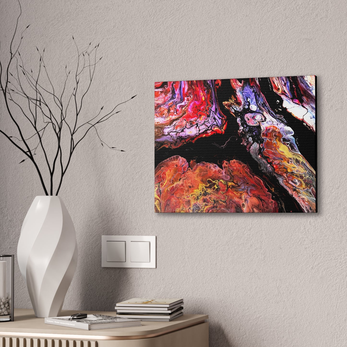 Vibrant X Ray Canvas