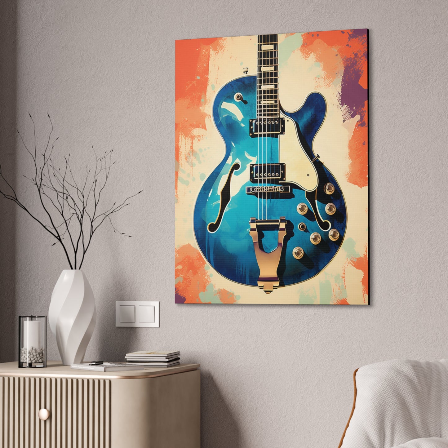 Let Her Riff Canvas