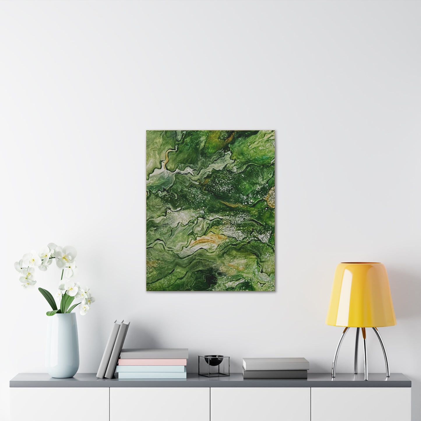 Emerald Oasis Canvas Print, 0.75"