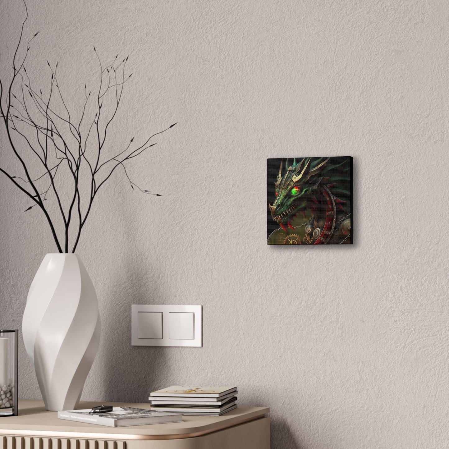 Mechanical Wyrm Canvas