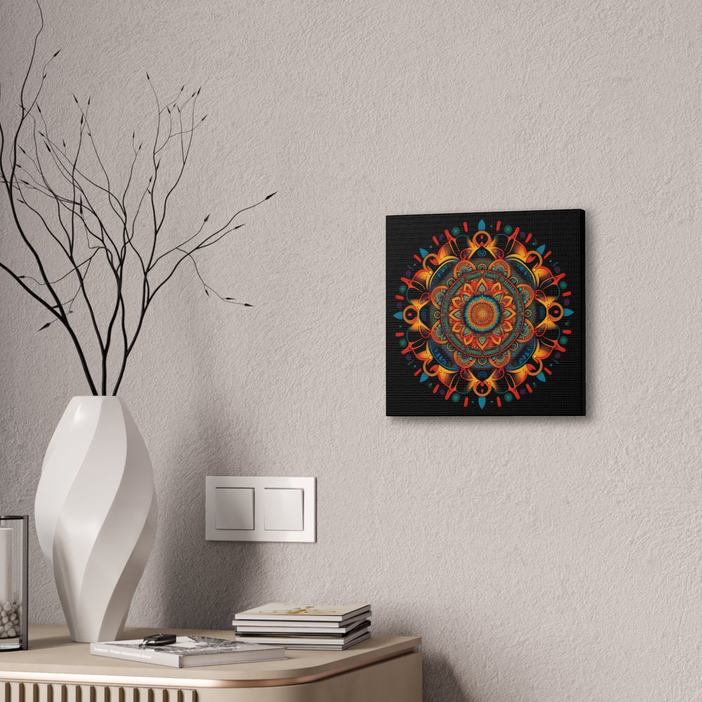 Zen and Zany Boho Canvas Print