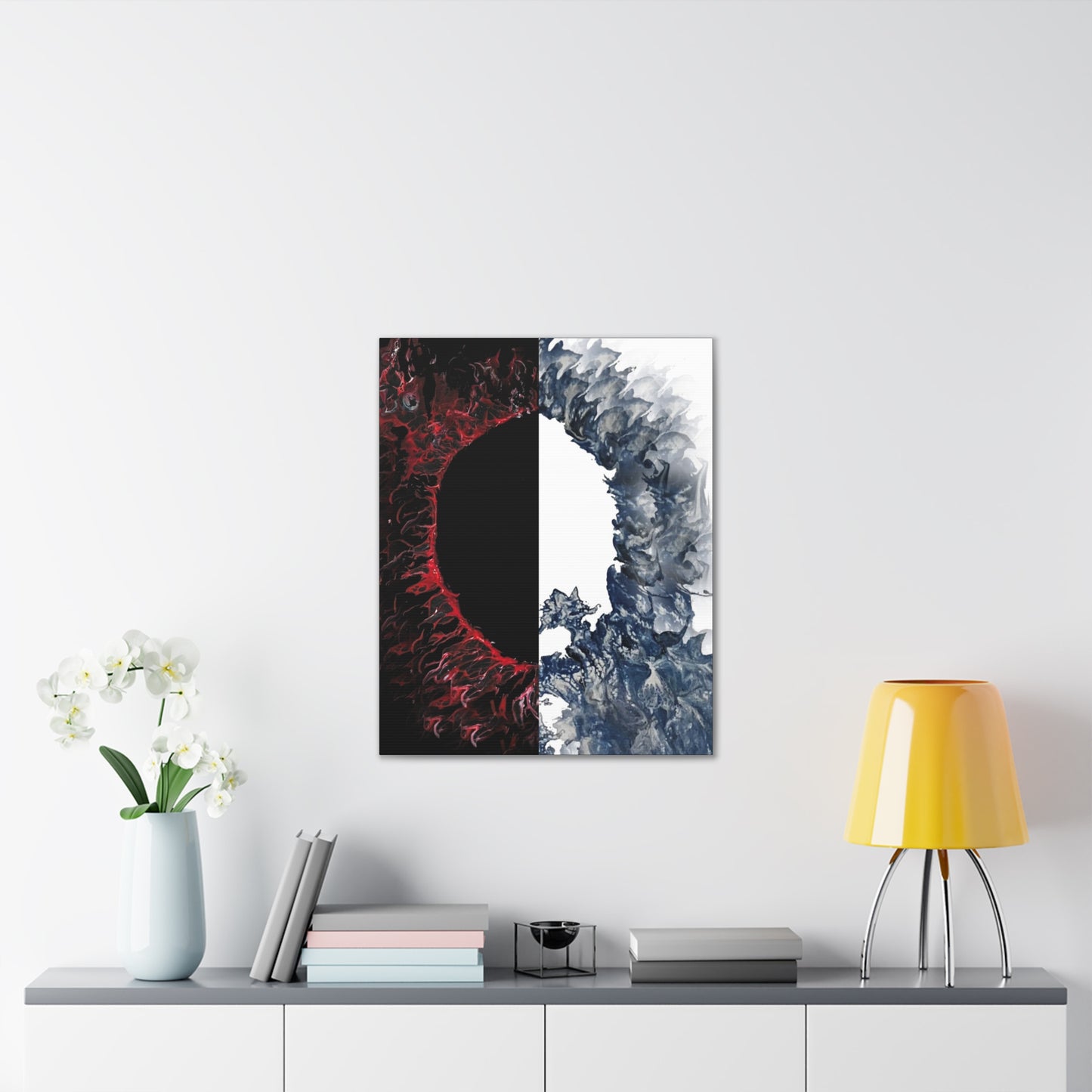 Ying and Yang Eclipse Canvas
