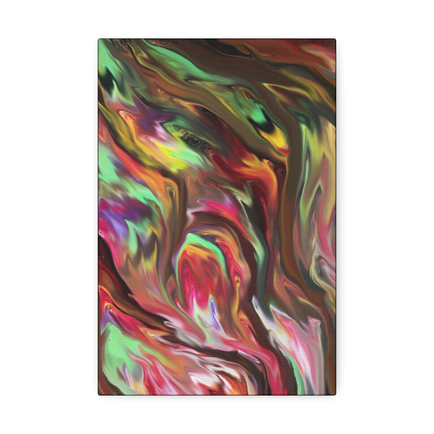Jungle Rhythm Canvas Print Stretched, 1.5''