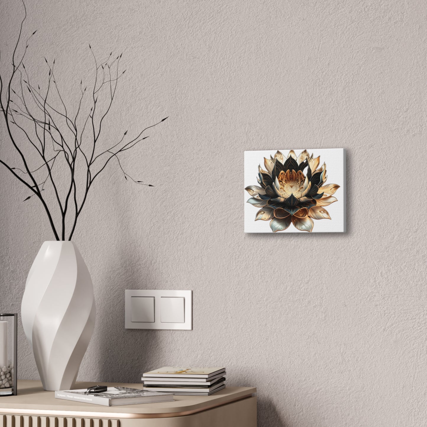 Lotus Awakening Canvas Print