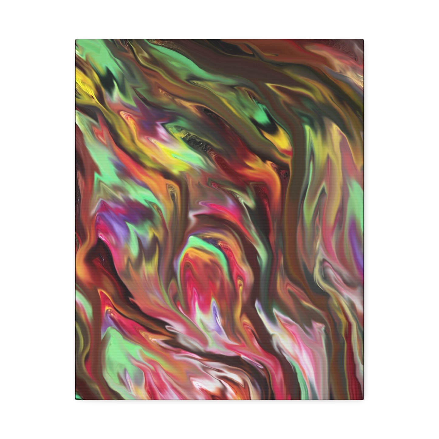 Jungle Rhythm Canvas Print Stretched, 1.5''