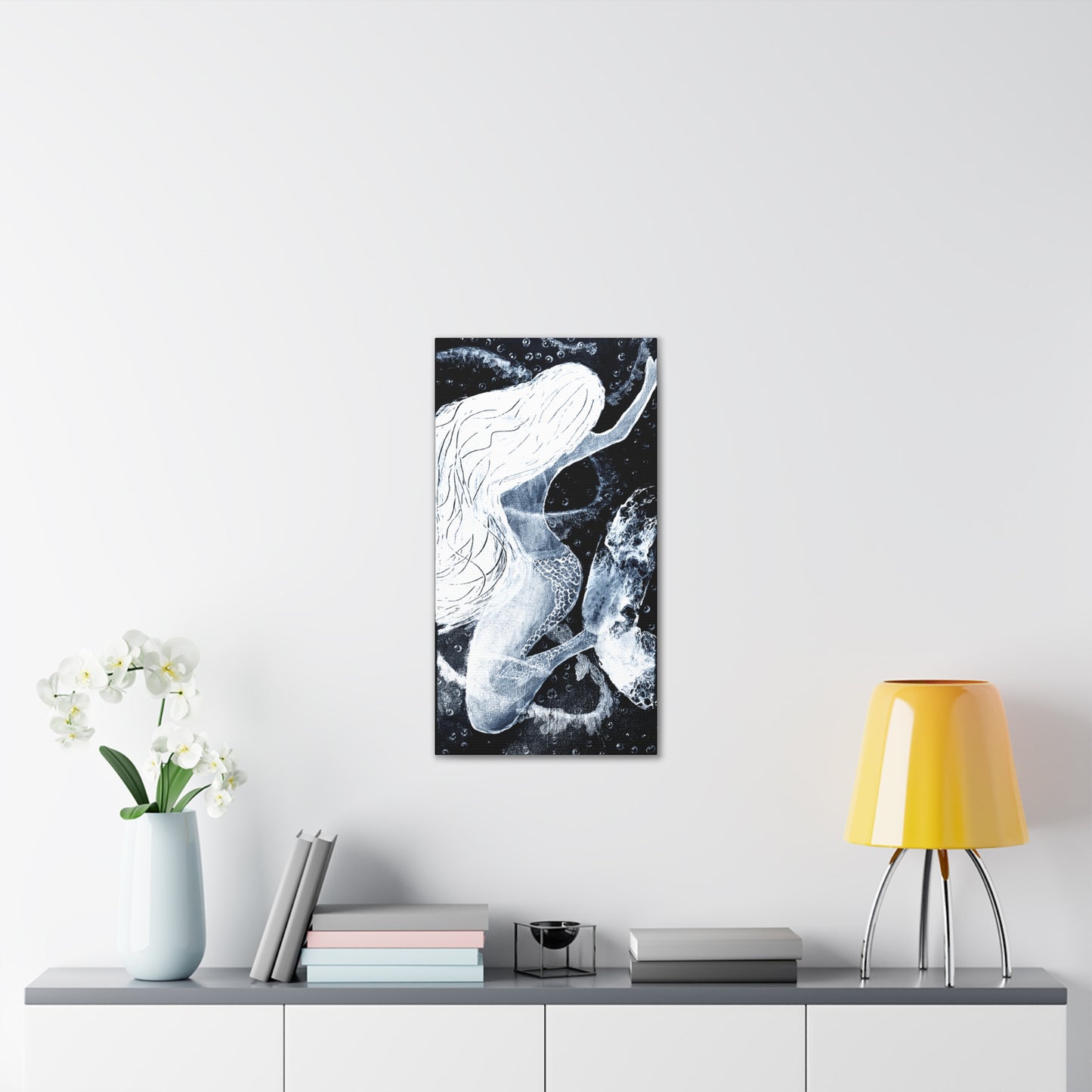 Mermaid's Embrace Canvas