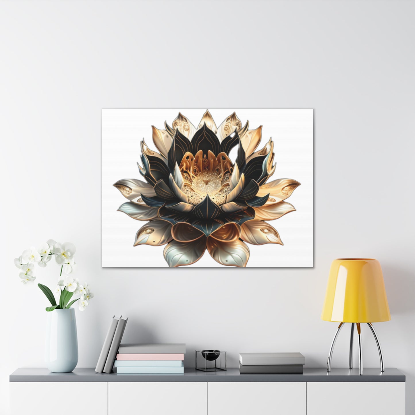 Lotus Awakening Canvas Print