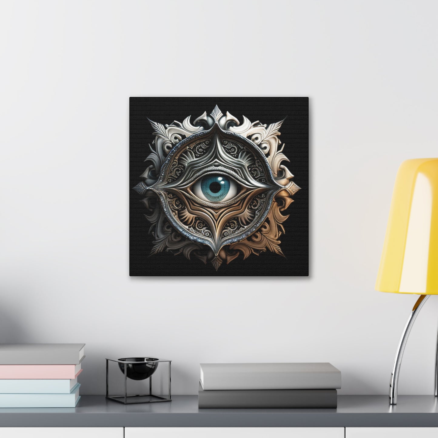 Mystic Guardian Steampunk Canvas Print