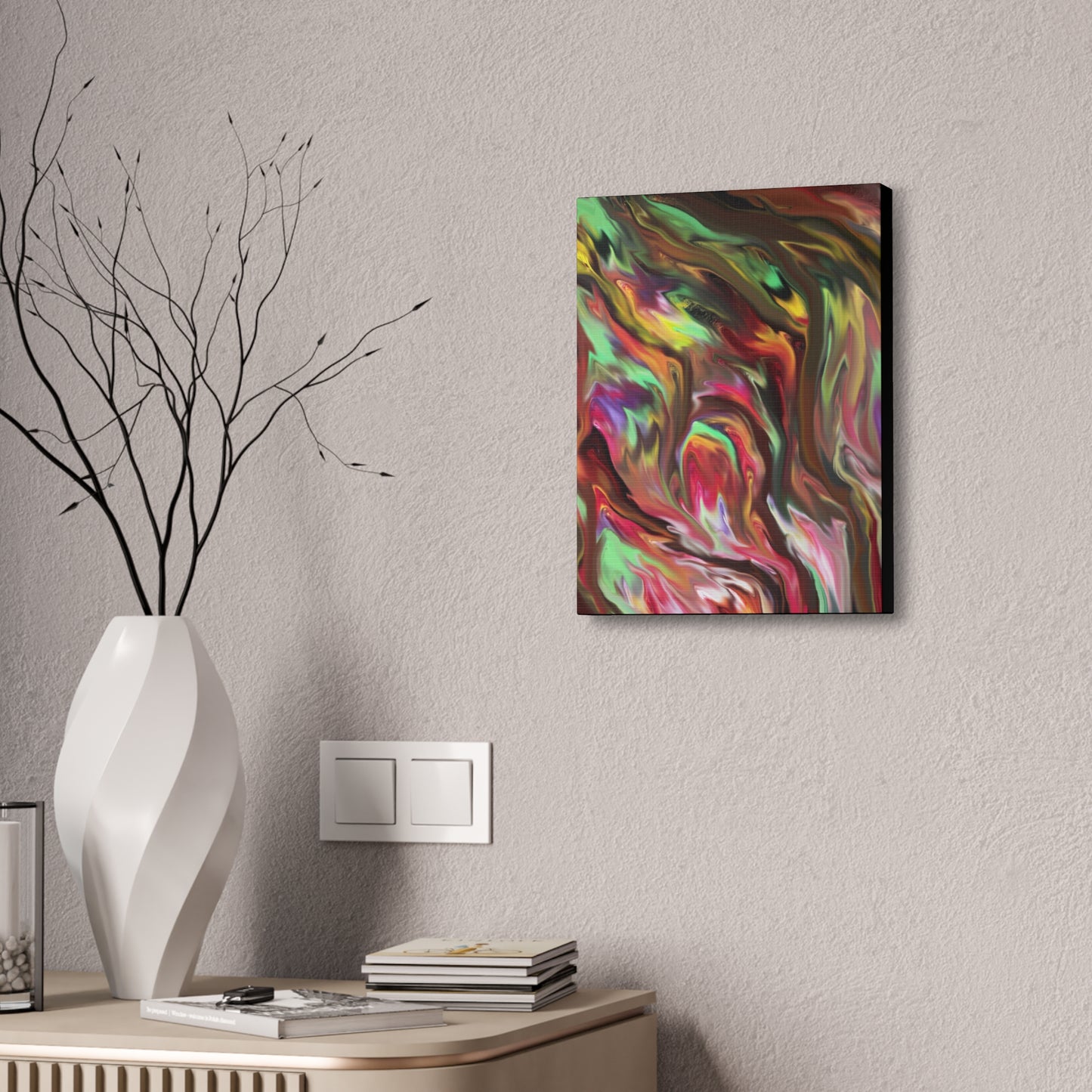 Jungle Rhythm Canvas Print Stretched, 1.5''