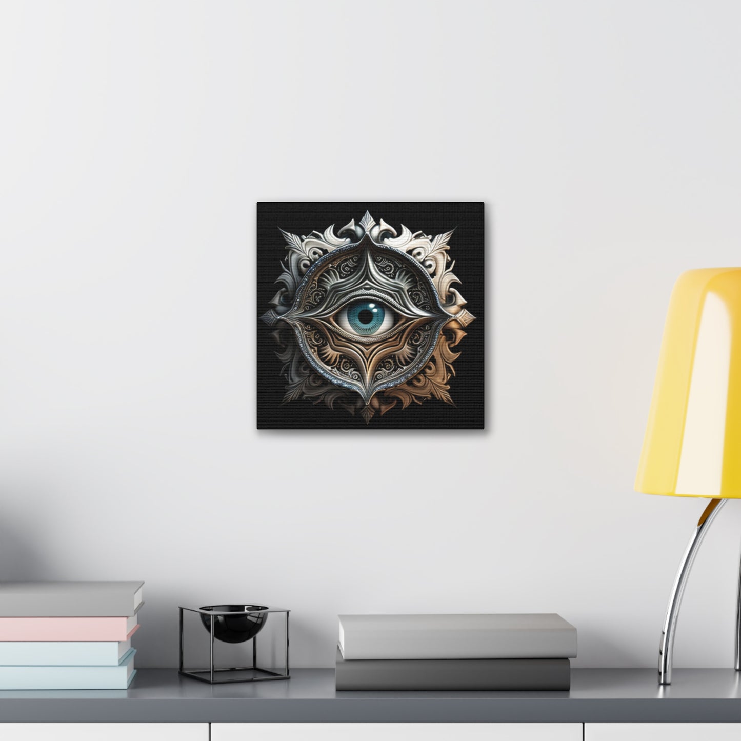 Mystic Guardian Steampunk Canvas Print