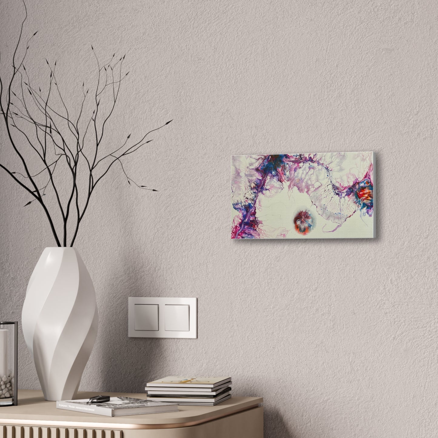 Rift in Time Stretched Canvas Print