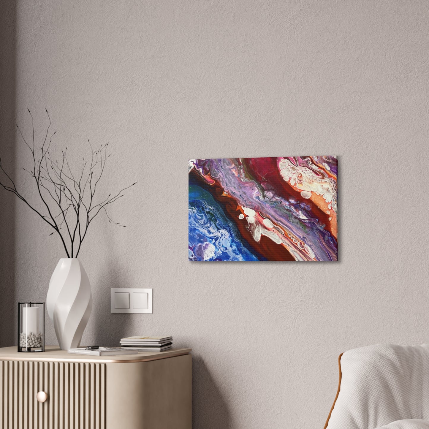 Crimsom Tide Canvas