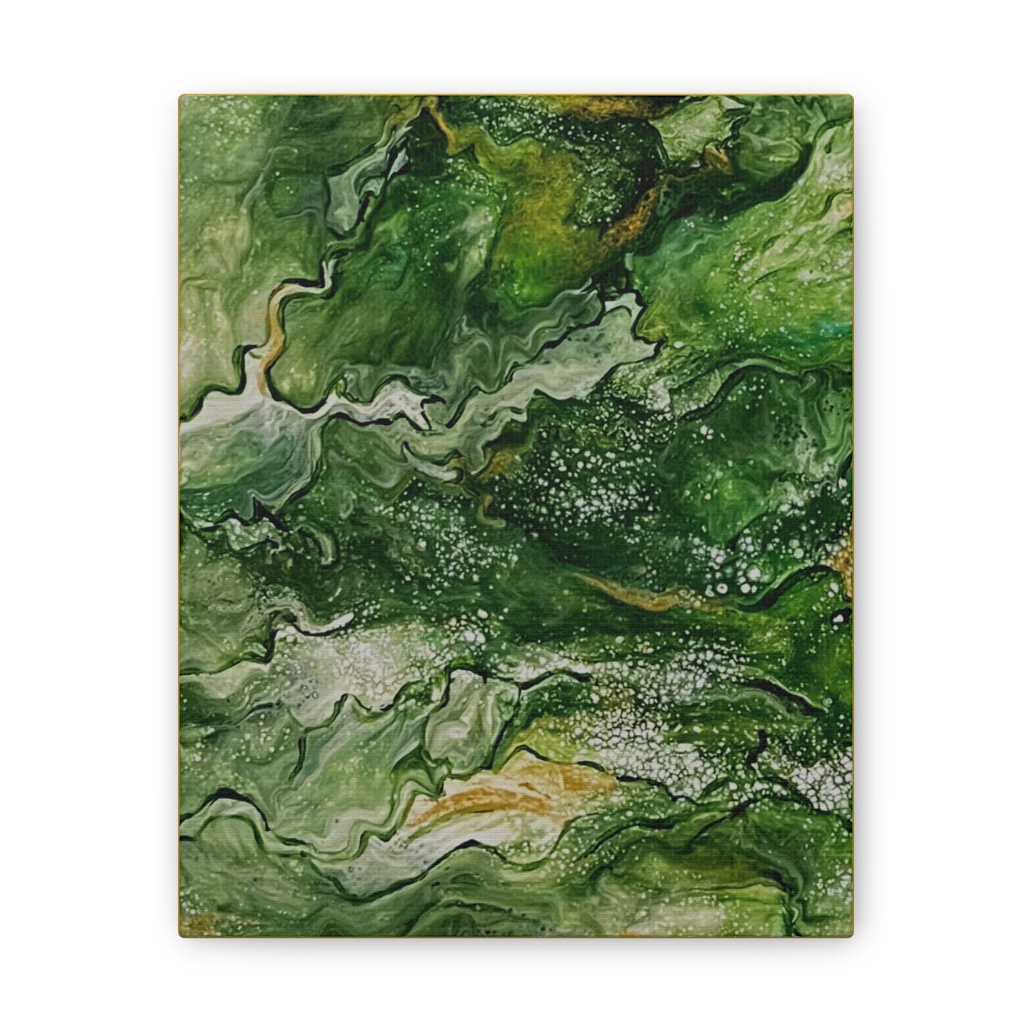 Emerald Oasis Canvas Print, 0.75"