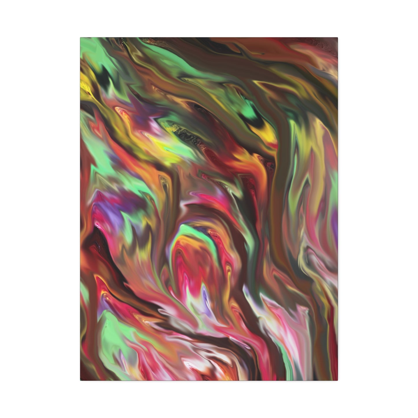 Jungle Rhythm Canvas Print Stretched, 1.5''