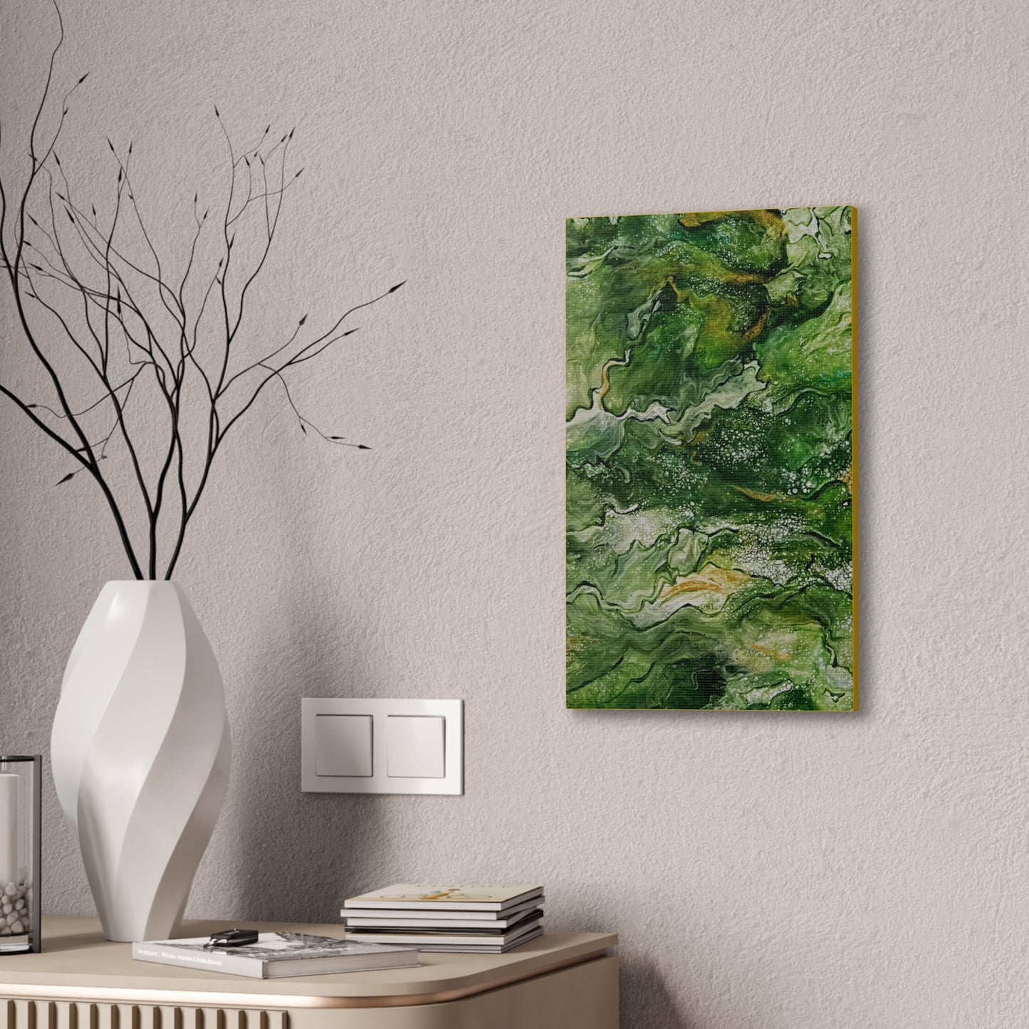 Emerald Oasis Canvas Print, 0.75"