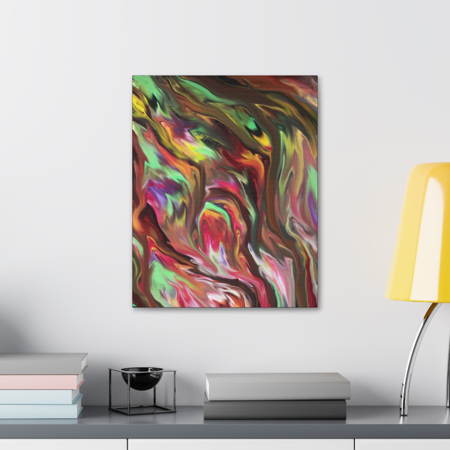 Jungle Rhythm Canvas Print Stretched, 1.5''