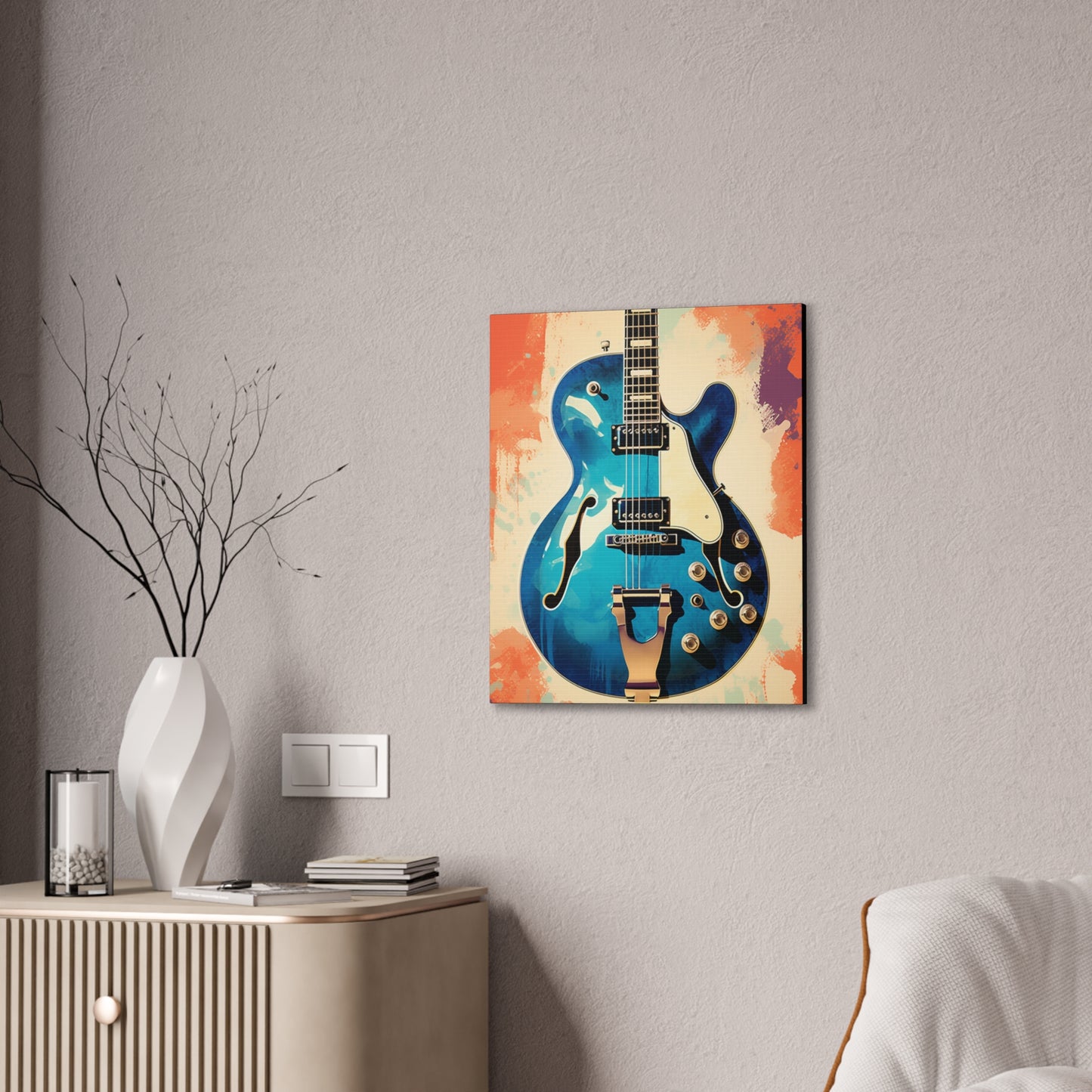 Let Her Riff Canvas
