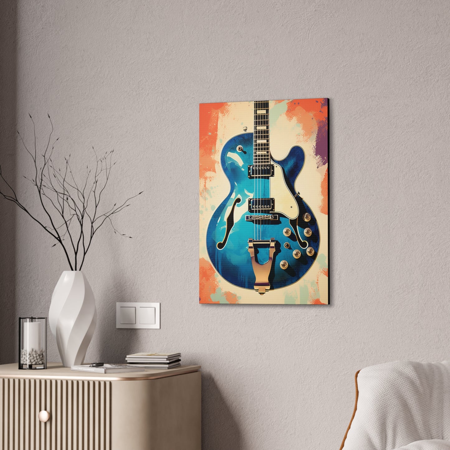 Let Her Riff Canvas