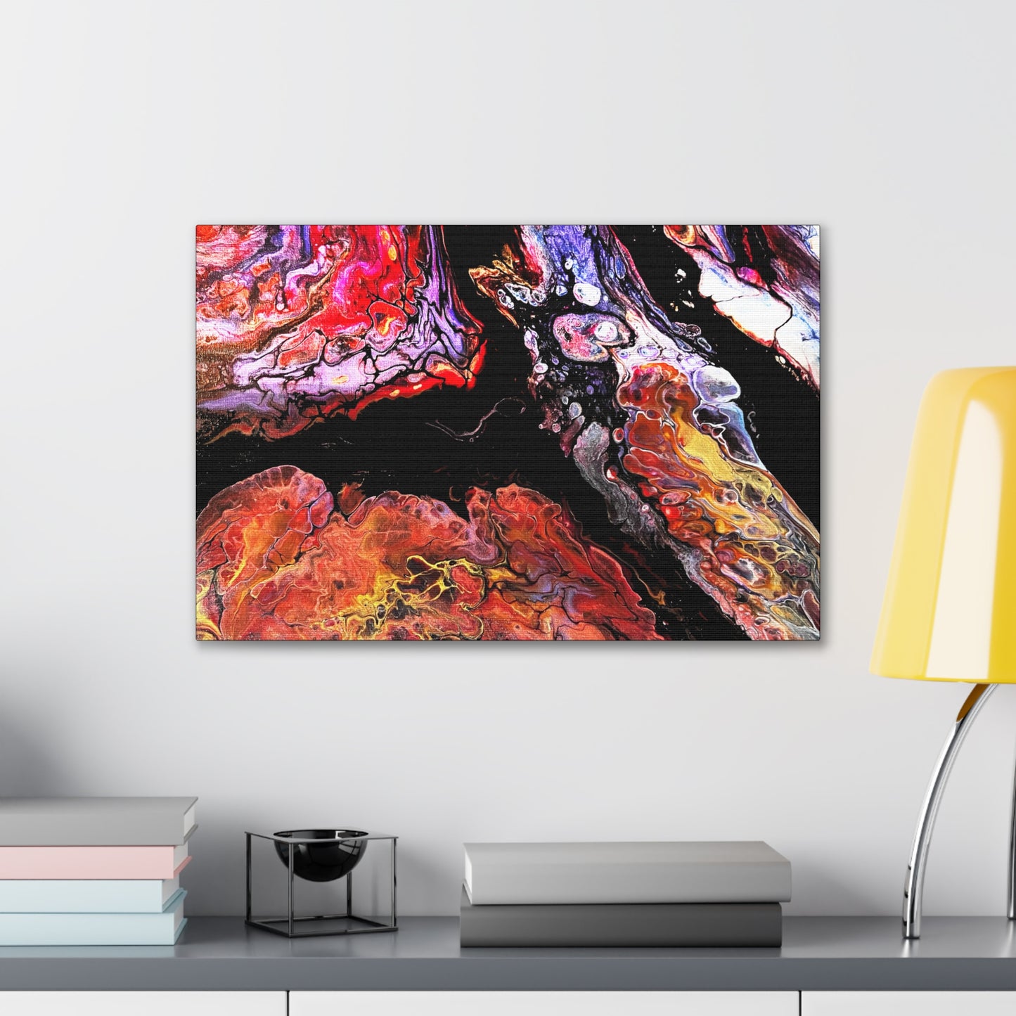 Vibrant X Ray Canvas