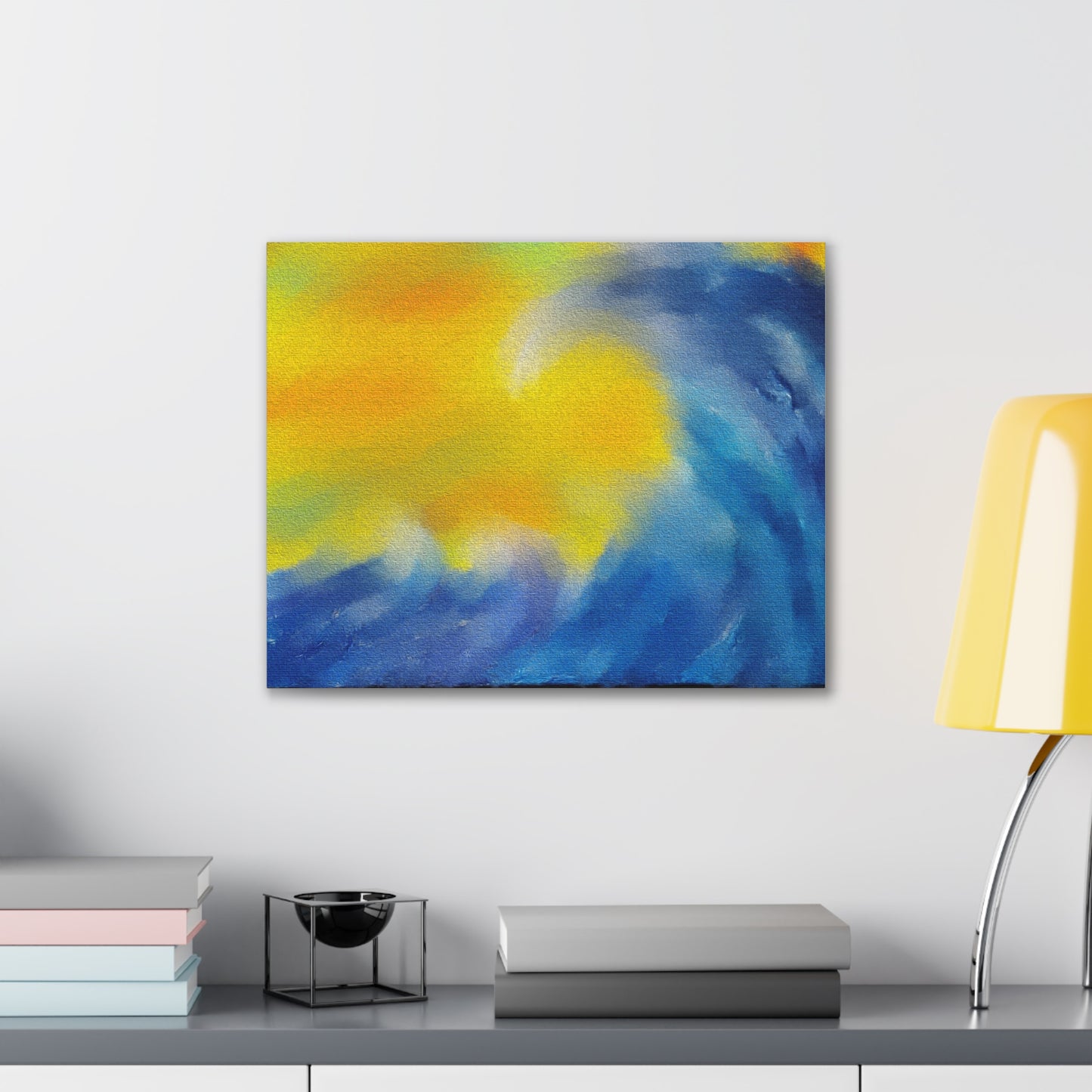 Morning Tide stretched canvas print