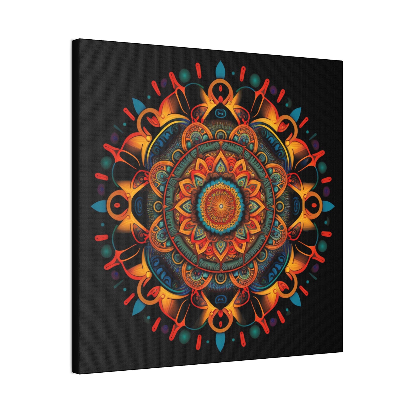 Zen and Zany Boho Canvas Print